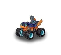 Dickie Toys Giantz PJ Masks, Confezione Singola Mega Wheelz con Personaggio Cat Car, Pneumatici Grandi 1:64, 9 cm, Multicolore, 203141015