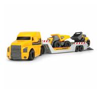Dickie Toys Micro Builder Truck con veicoli da lavoro per bambini dai 3 anni in