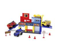 Dickie Toys SOS Mini stazione di soccorso 203713017 e 3 veicoli con licenza Merc
