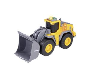 Dickie Toys - Volvo Wheel Loader - 23 cm grote wiellader met enorme schep, licht