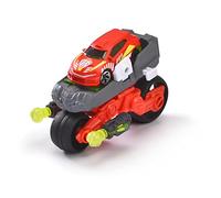 Dickie - veicolo Drone Bike cm 12, 203792001ONL, + 3 anni, trasformabile, in scala 1:64