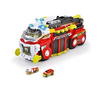 Dickie - veicolo Fire Tanker cm 55, 203799000, + 3 anni, con luci e suoni, funzione shooting