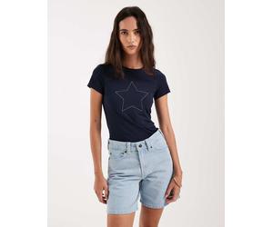 Dickies - 1993 - Pantaloncini di jeans azzurri da 7"-Blu W29