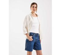 Dickies - 1993 - Pantaloncini di jeans blu classico da 7" W32