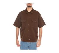 Dickies - 247 GD Work Shirt SS - - Shirts - Uomo - Marrone - S