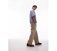 Dickies - 247 - Pantaloni ampi color cuoio chiaro-Neutro W34 L34