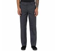 Dickies 873 Pantaloni Slim Straight Da Lavoro Per Uomo Stoffa Chino Grigio Scuro