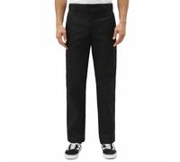 Dickies 873 Pantaloni Slim Straight Da Lavoro Per Uomo Stoffa Chino Neri NUOVI