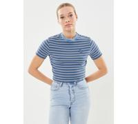 Dickies Altoona Stripe Short Sleeve T-shirt Blu M Donna