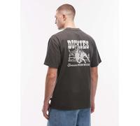 Dickies - Buchtell - T-shirt nera con stampa sul retro-Nero S