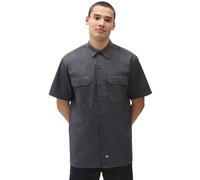 DICKIES WORK SHIRT S/S REC men Shortsleeves grey in taglia:S