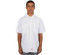 Dickies Camicia A Maniche Corte Da Lavoro Per Uomo Camicia Casual Bianca