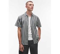 Dickies - Multi Stripe Work Shirt S/S - Camicia S grigio