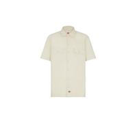 Dickies Work Recycled Short Sleeve Shirt Beige L Uomo