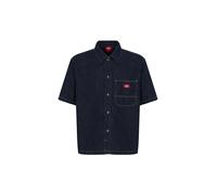 Dickies Denim Short Sleeve Shirt Blu XL Uomo