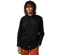 Dickies Camicia Da Lavoro A Maniche Lunghe Uomo Nera