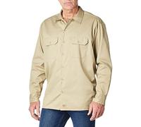 Dickies, Camicia da Lavoro da Uomo a Maniche Lunghe in Twill Flessibile, M