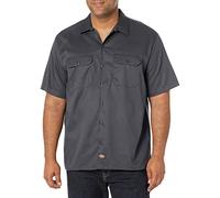 Dickies-Camicia da lavoro in Twill Mens Flex, Charcoal, Medium
