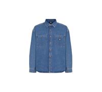 DICKIES Camicia 'HOUSTON' blu denim Uomo DICKIES XS blu denim