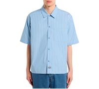 Dickies - Camicia in cotone - Venedocia Stripe Shirt SS EndleSS Sky per Uomo in Cotone - Taglia M - Blu