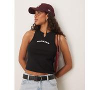 Dickies - Canotta nera taglio lungo con scollo a V-Nero M