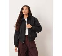 Dickies - Coalfield - Giacca stile aviatore nera con dettagli sul colletto-Nero XS