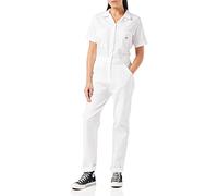 Dickies Tuta W SS Flex, White, L Donna