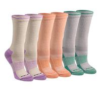 Dickies Dri-Tech Essential Moisture Control Crew Calzini da donna, Light Fashion Asst (6 paia), Medium