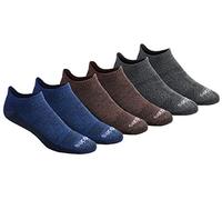 Dickies Dri-Tech Moisture Control No Show/Low Cut Socks, Available in M-XXL (6, 12 Pairs) Calzini, Marrone (6 Paia), Large (Pacco Uomo