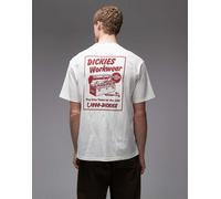Dickies - Dry Ridge Ss Tee Bianco - Abbigliamento L Bianco