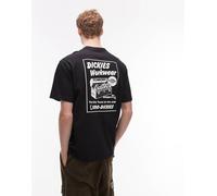 Dickies - T-shirt in cotone - Dry Ridge SS Tee Black per Uomo in Cotone - Taglia M - Nero