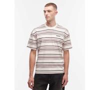 Dickies - East Liberty - T-shirt bianco sporco a righe S