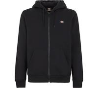 Dickies - Oakport - Felpa nera con cappuccio e zip-Nero M