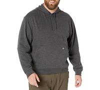 Dickies Felpa da Uomo in Pile con Cappuccio, Grigio (Dark Heather), XXL