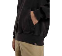 Dickies Felpa con cappuccio Plentywood nero slavato con logo piccolo tono su tono S Uomo