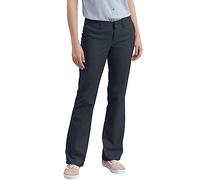 Dickies - Flat Front Stretch Twill Pant Slim Fit Bootcut, Cachi Donna