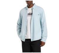 Dickies - Gallatin Long Sleeve Shirt - - Shirts - Uomo - Blu - L
