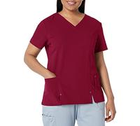 Dickies Gen Flex DK800 - Maglia da Donna con Scollo a V, D-Wine, S