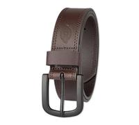 Dickies Genuine Leather Belt - Durable Casual Style, Regular & Big And Tall Sizes Cintura Uomo