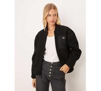 Dickies - Giacca bomber nera in pile-Nero XS