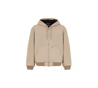 Dickies - Hilham - Giacca in tela color cuoio chiaro con cappuccio-Marrone S