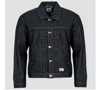 Dickies Giacca in jeans SELVEDGE PLEATED DENIM JACKET RAW in Nero EU L