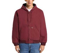 Dickies - Giacca leggermente isolata - Hilham Hooded Canvas Jacket Andorra per Uomo - Taglia L - Bordeaux