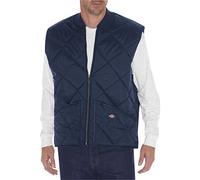 Dickies Gilet da Uomo in Nylon Trapuntato, Blu (Blu Navy Scuro), 3XL, Blu (Blu Navy Scuro), XXXL