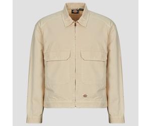Dickies Giubbotto FORT SMITH TRUCKER JACKET WOOD ASH in Beige EU S