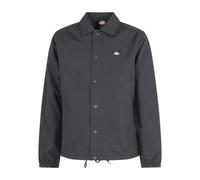 Dickies - Giubbotto nero coach con patch logo per uomo
