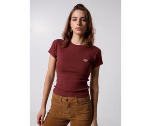 Dickies - Gladeville Tee Ss W Bordeaux - Abbigliamento XL Bordeaux