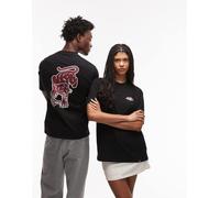 Dickies - Graysville - T-shirt nera con stampa grafica di animale sul retro-Nero M