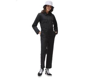 Dickies Haughton Ls Damen-Overall Tuta Intera Onepiece Tuta Nero
