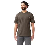 Dickies Maglietta a Maniche Corte con Girocollo Pesante T-Shirt, Marrone Cioccolato, 3XL Plus Uomo